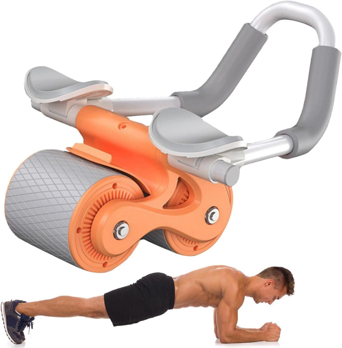Abdominal Rebound Exercise Roller with Elbow Support