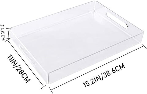 Decorative Serving Tray for Coffee Table