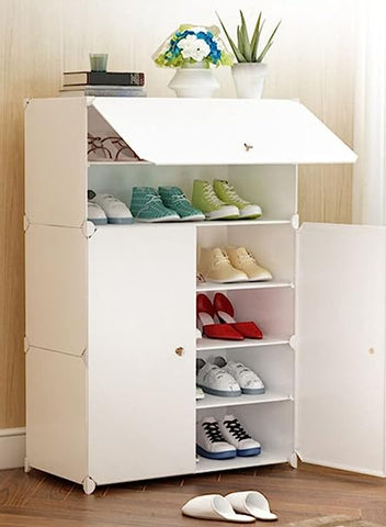 Shoe Rack Organizer for 21 Pairs of Shoes