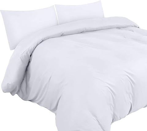 Soft Microfibre Polyester Duvet Cover with Pillow cases