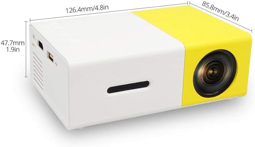 YG-300 Mini Portable High Resolution LED Projector