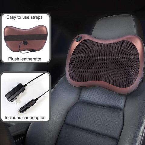 Electronic Massage Pillow Neck Back Relaxer