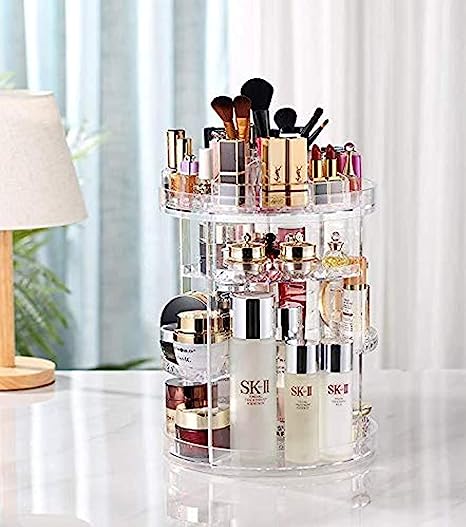 Make up Caddy Shelf Cosmetics Organizer Box