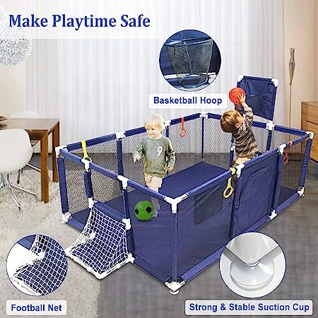 Children's Play Area, Kids Activity Center With Mat for Indoor & Outdoor.